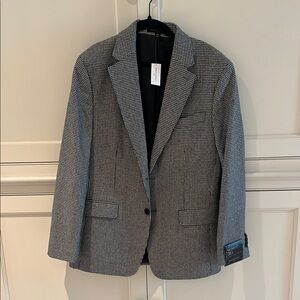 Banana Republic Black and White Sport Coat Timeless Elegance
